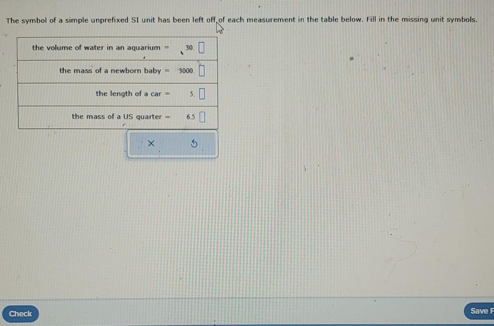 Solved The Symbol Of A Simple Unprefixed Si Unit Has Been Chegg Solved The Symbol Of A Simple Unprefixed Si Unit Has Been Chegg