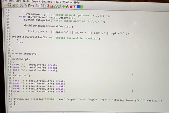 Solved i need help as to why my java program will not run. | Chegg.com