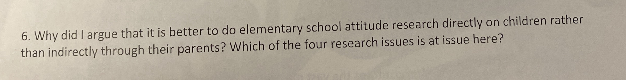Solved Why did I argue that it is better to do elementary | Chegg.com