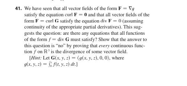 Solved 1. We have seen that all vector fields of the form | Chegg.com