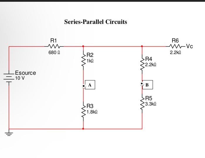 Solved Series-Parallel CircuitsUse The Nominal Value Of | Chegg.com