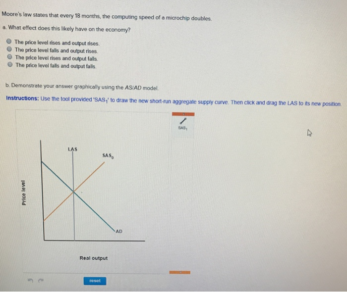 Solved Moore's law states that every 18 months, the
