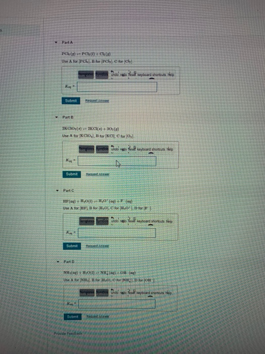 Solved Pc E Pc 0 Cl Use A For Pcb For Pc For Che Chegg Com