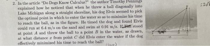Solved 2VE 10 2. In the article 