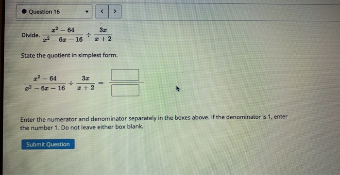 Question 16 Z 64 12 62 16 33 2 2 State Chegg 