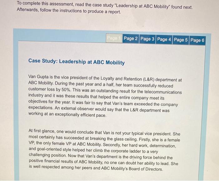 case study leadership at abc mobility