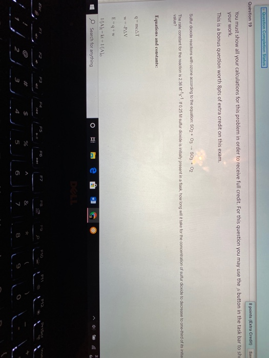 Solved Question Completion Status Question 18 You must show | Chegg.com