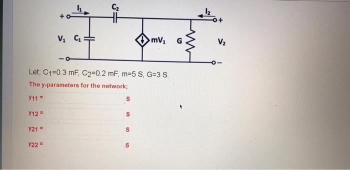 Solved Cz 0 V C Mv G I V2 O Let C1 0 3 Mf C2 0 2 Chegg Com