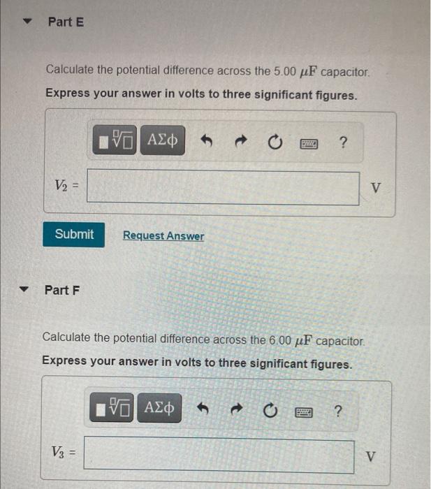 Solved In The Circuit Shown In (Figure 1), The Potential | Chegg.com