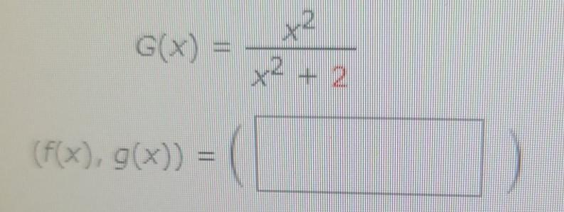 Solved Express the function F in the form fog. (Enter your | Chegg.com