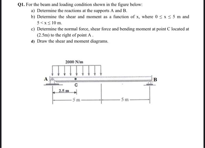 Solved 3) Determine the resultant moment at point B. (15 | Chegg.com ...