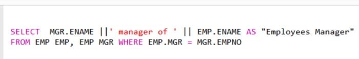 Solved 3. From the Emp table, write a query to find the | Chegg.com