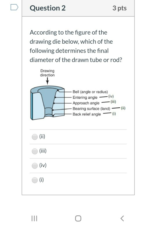 Solved Question 2 3 pts According to the figure of the | Chegg.com