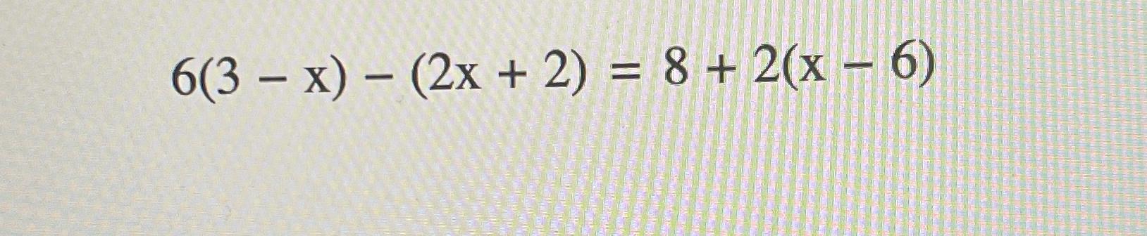 3x 2 4x 8 =- 6