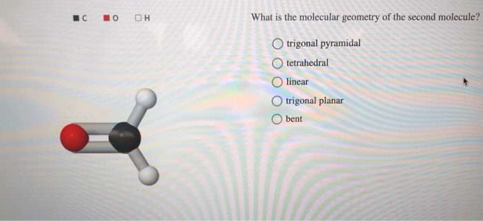 Solved What Shape Would This Molecule Have In Three Dimen