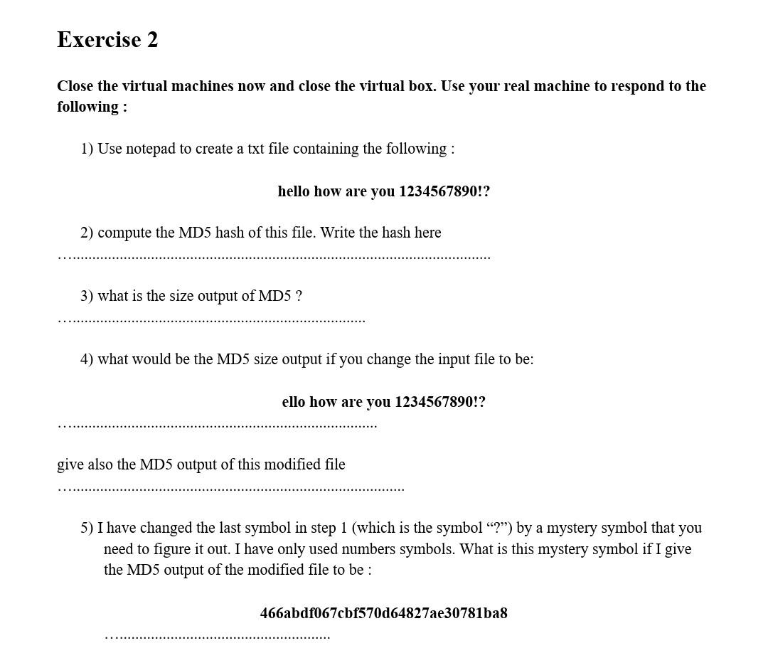 Solved Exercise 1 Use the following configuration in this | Chegg.com