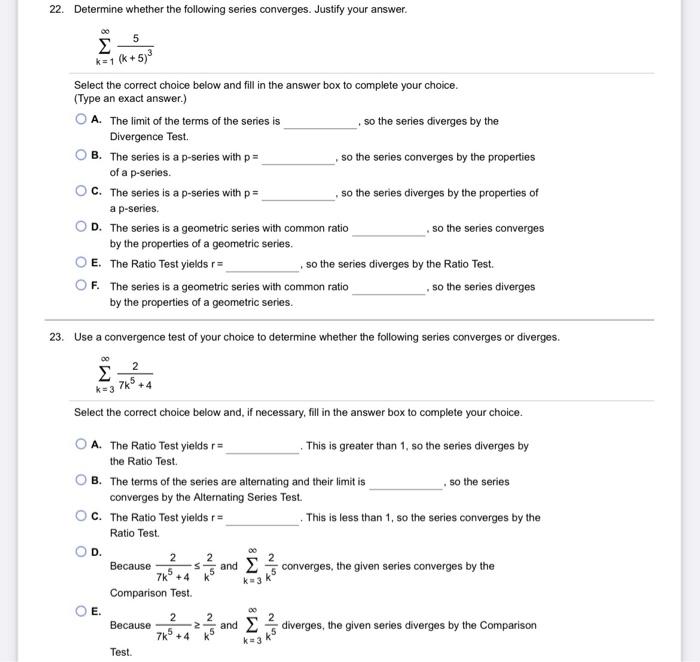 Solved 1. Find the limit of the following sequence or | Chegg.com