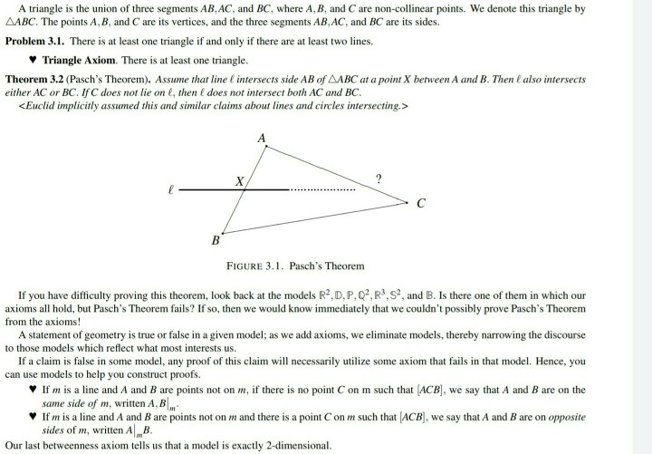 Solved Lemma 3.7. Let D be a point lying on line BC. Then D | Chegg.com