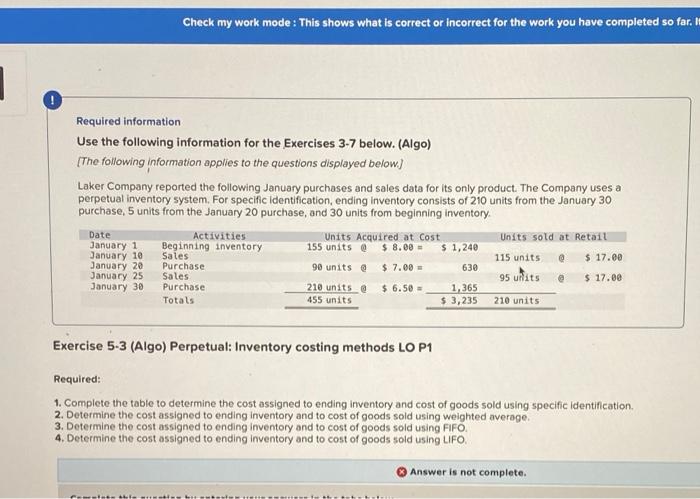 Solved Required information Use the following information | Chegg.com