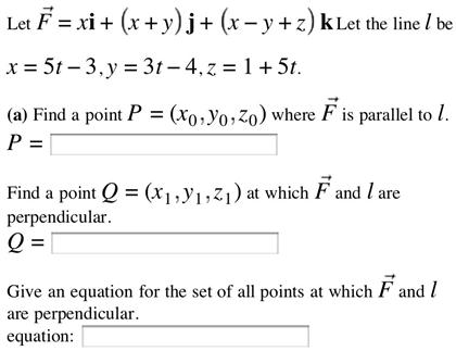 Let F Xi X Y J X Y Z K Let The Line L Be X 5t Chegg Com
