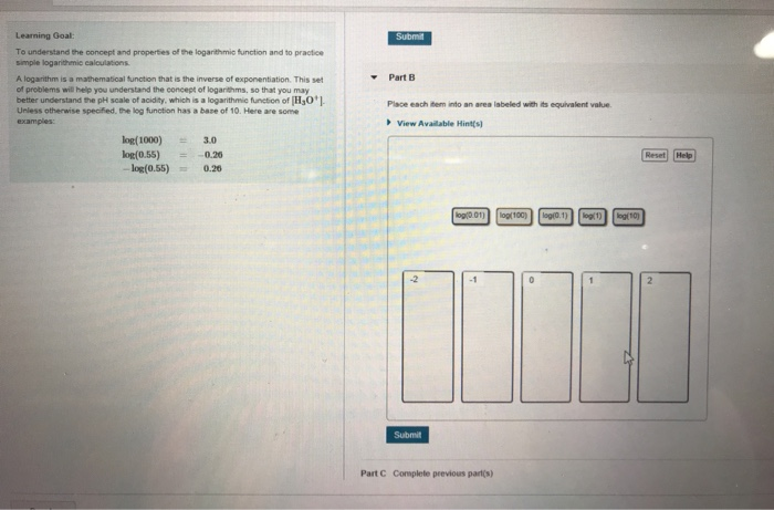 Solved Part A Learning Goal: To understand the concept and | Chegg.com