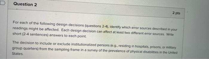 homework 5 informing design decisions answers