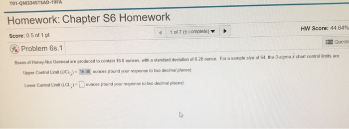 Solved Homework: Chapter 56 Homework Score: 05 of 1 pt | Chegg.com