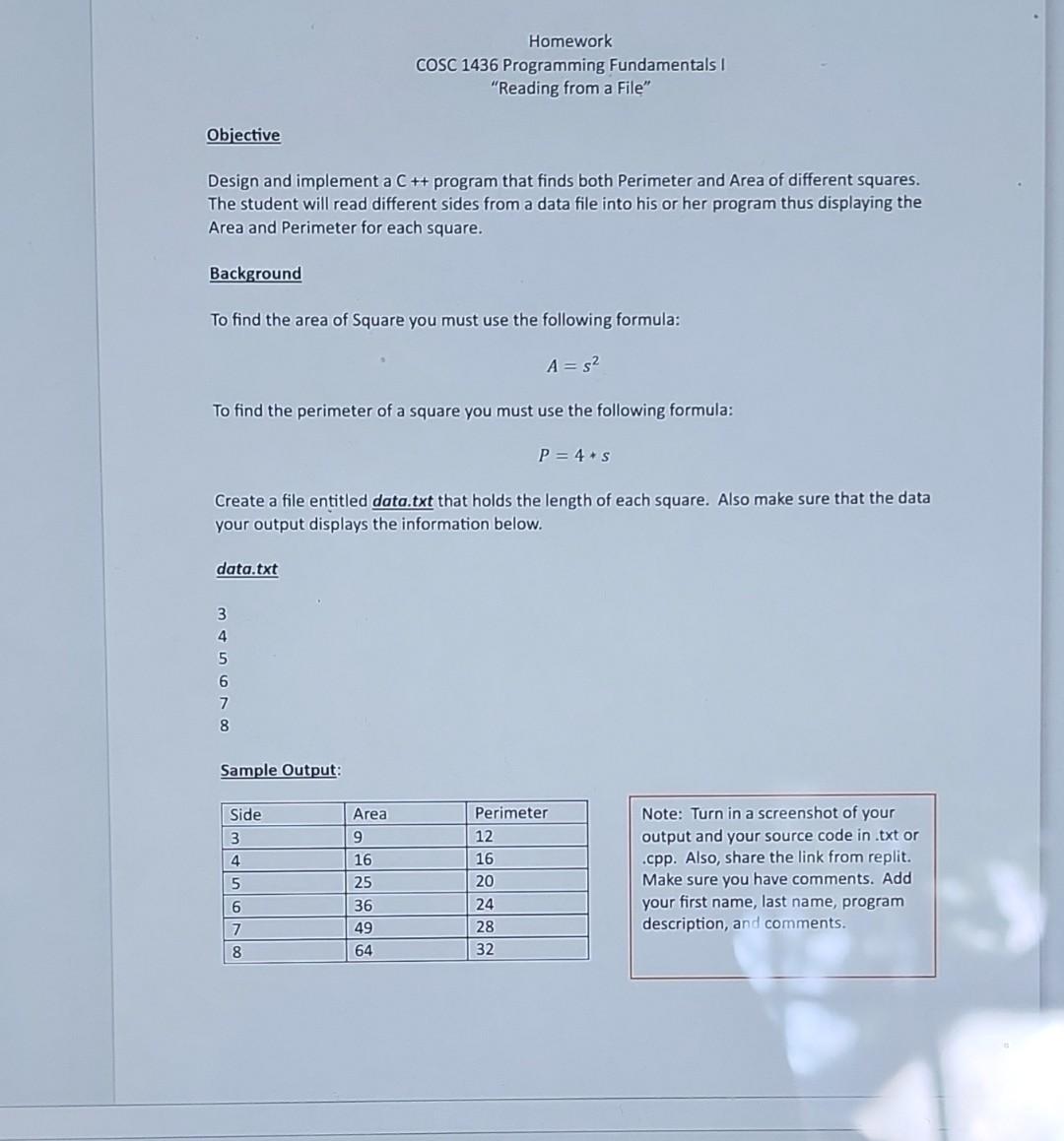 Solved Objective Design and implement a C++ program that | Chegg.com