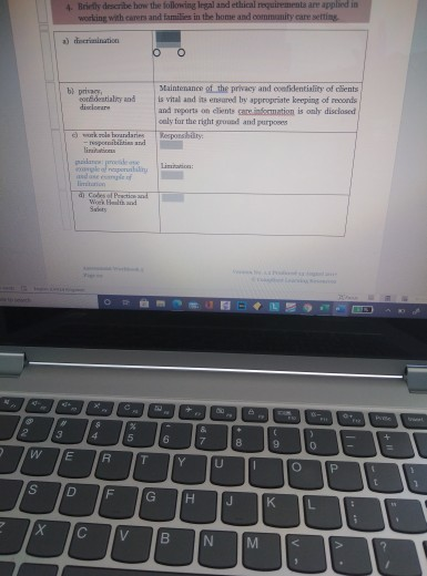 Solved 4. Brietly describe how the following legal and | Chegg.com