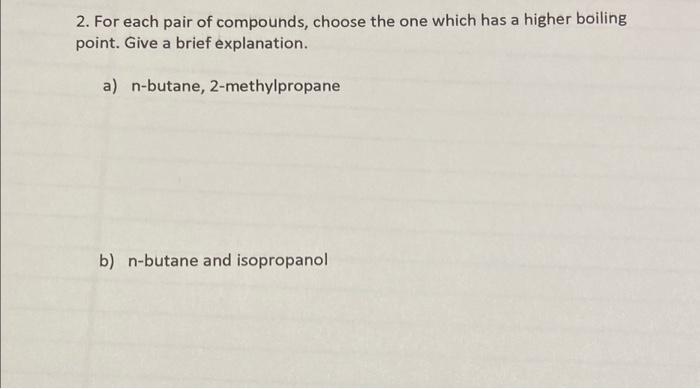 BOILING POINT 2 METHYLPROPANE visual data 5