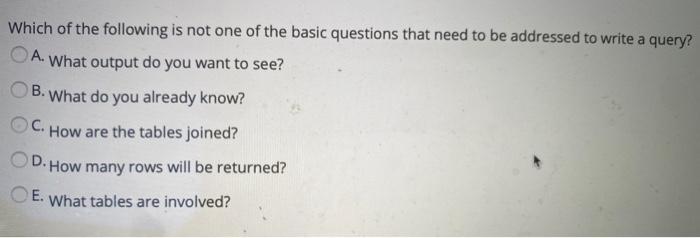 Solved Which of the following is not one of the basic | Chegg.com