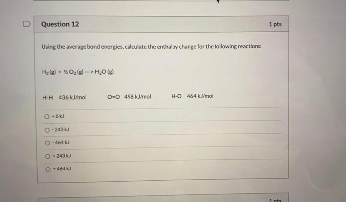 Solved Question 11 1 pts 1. What is the correct explanation | Chegg.com