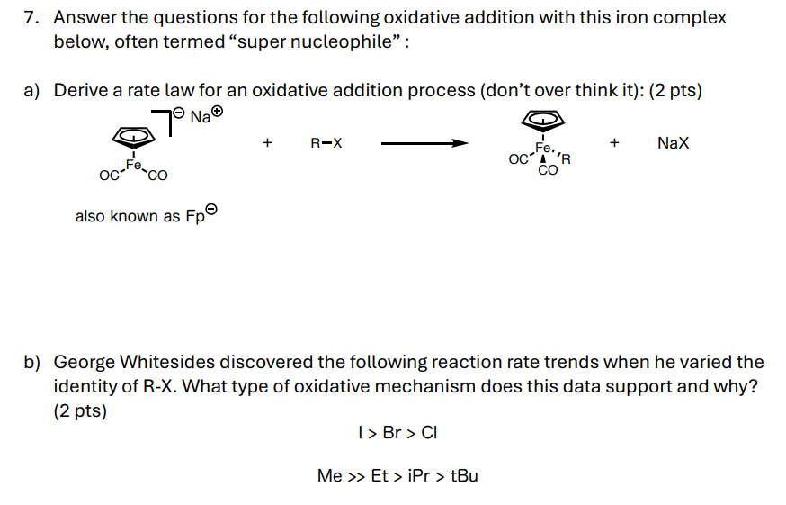 Solved Answer the questions for the following oxidative | Chegg.com
