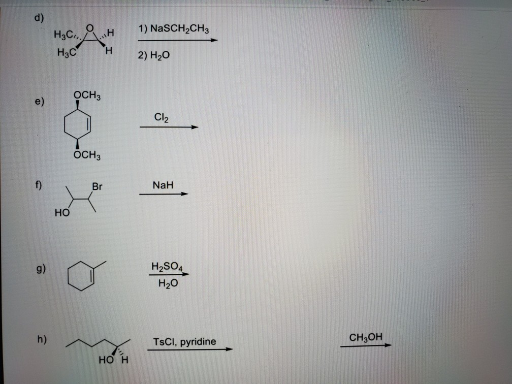 Solved 12. REACTIONS: Give the MAJOR organic products of | Chegg.com