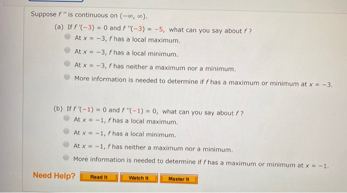 Solved Suppose that f is continuous and that ∫−44f(z)dz=0