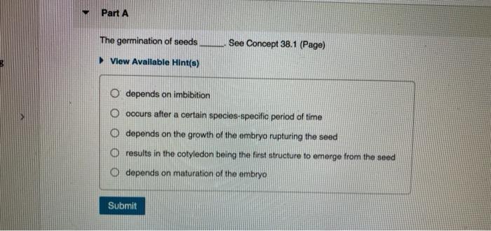 Solved Part A The Term Alteration Of Generations Refers To | Chegg.com