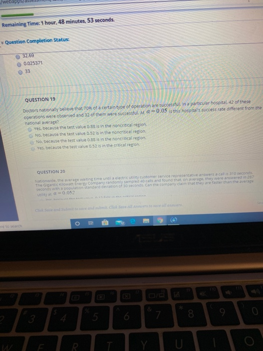 Solved Remaining Time: 1 hour, 48 minutes, 53 seconds. | Chegg.com