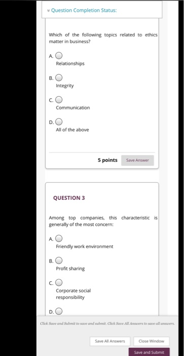 Solved Question Completion Status: Which of the following | Chegg.com