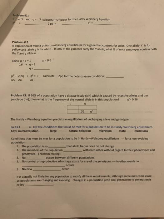 Solved Problem 1 Il P 3 And Q 7 Calculate The Values Chegg Com