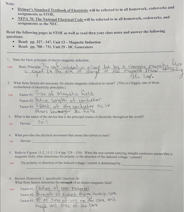 Solved Note: Delmar's Standard Textbook of Electricity will | Chegg.com