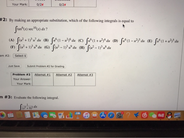 Solved By Making An Appropriate Substitution Which Of Th Chegg Com