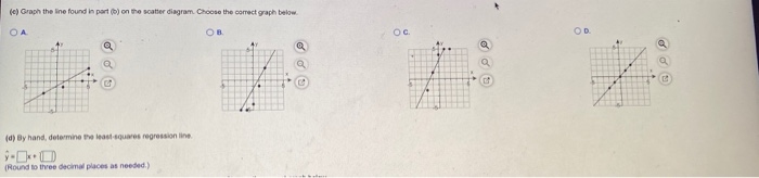 Solved Complete Parts Through For The Data Below 4 H U Chegg