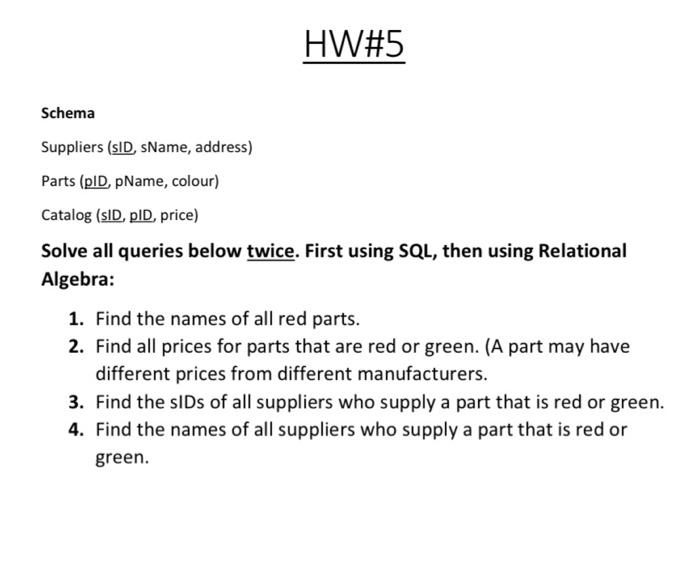 solved-hw-5-schema-suppliers-sid-sname-address-parts-chegg