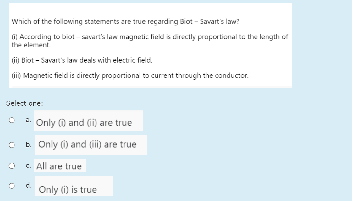 Solved Which of the following statements are true regarding | Chegg.com
