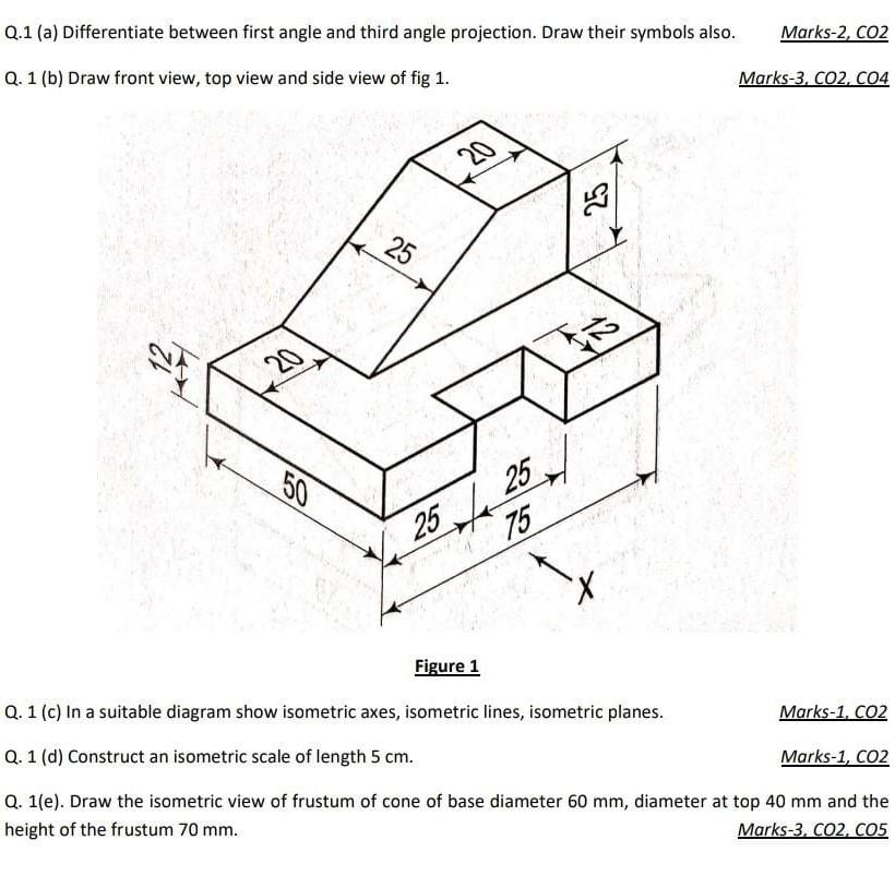 Constructing a 60° Angle - Technical Graphics