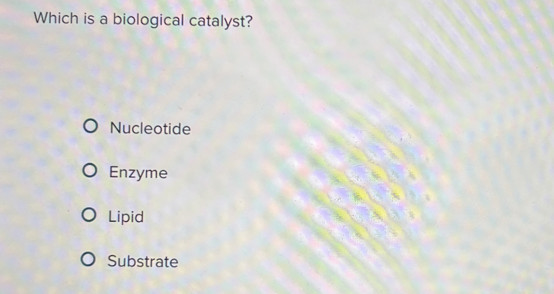 Solved Which is a biological