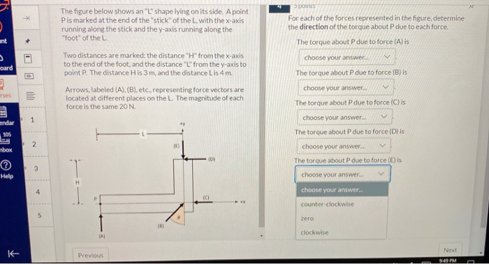 All Answer Options Are The Same For Parts A E On 4 Chegg Com