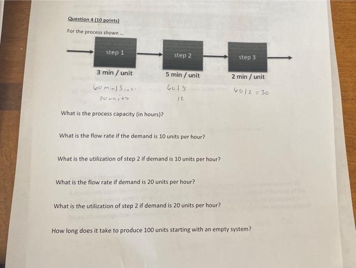Solved Question 5 (15 points) Name: Given a five-step | Chegg.com