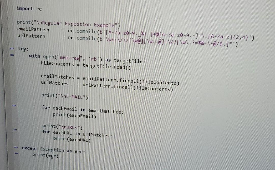 Solved import os import re # Python regular expression | Chegg.com