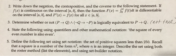 contrapositive math definition